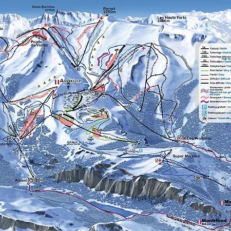 Chalet Marmotte 2 Морзин Экстерьер фото